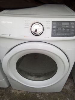 Samsung Front Loader Dryer gas