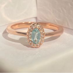 Apatite Ring Sz 7