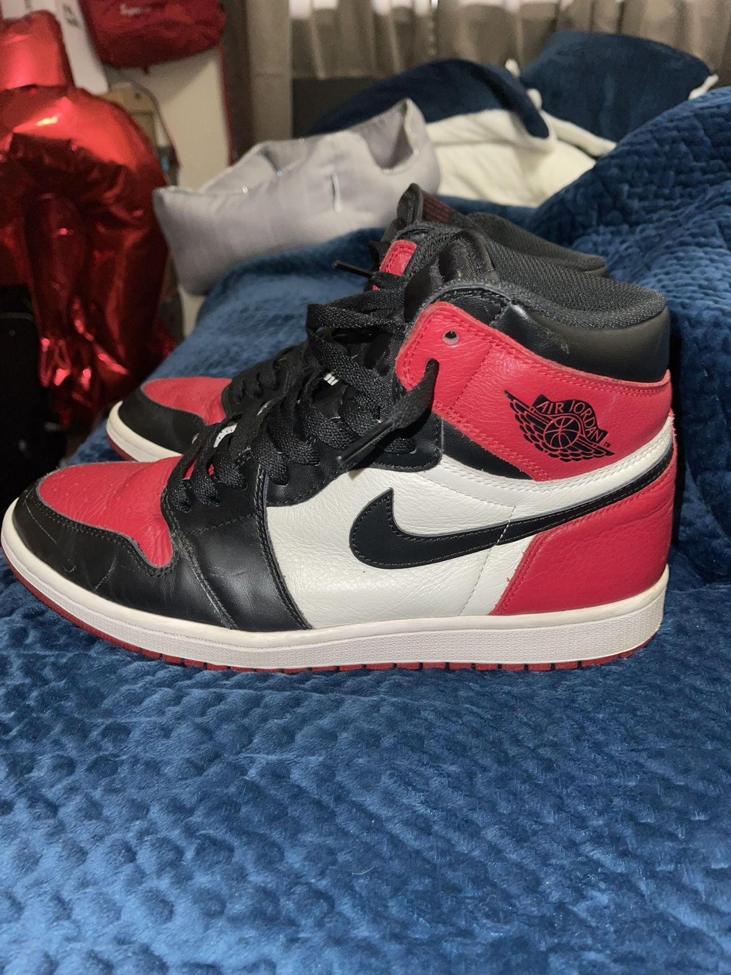 Jordan 1 Bred Toe
