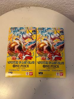 One piece adventure on Kami’s island OP 15 sleeved booster pack