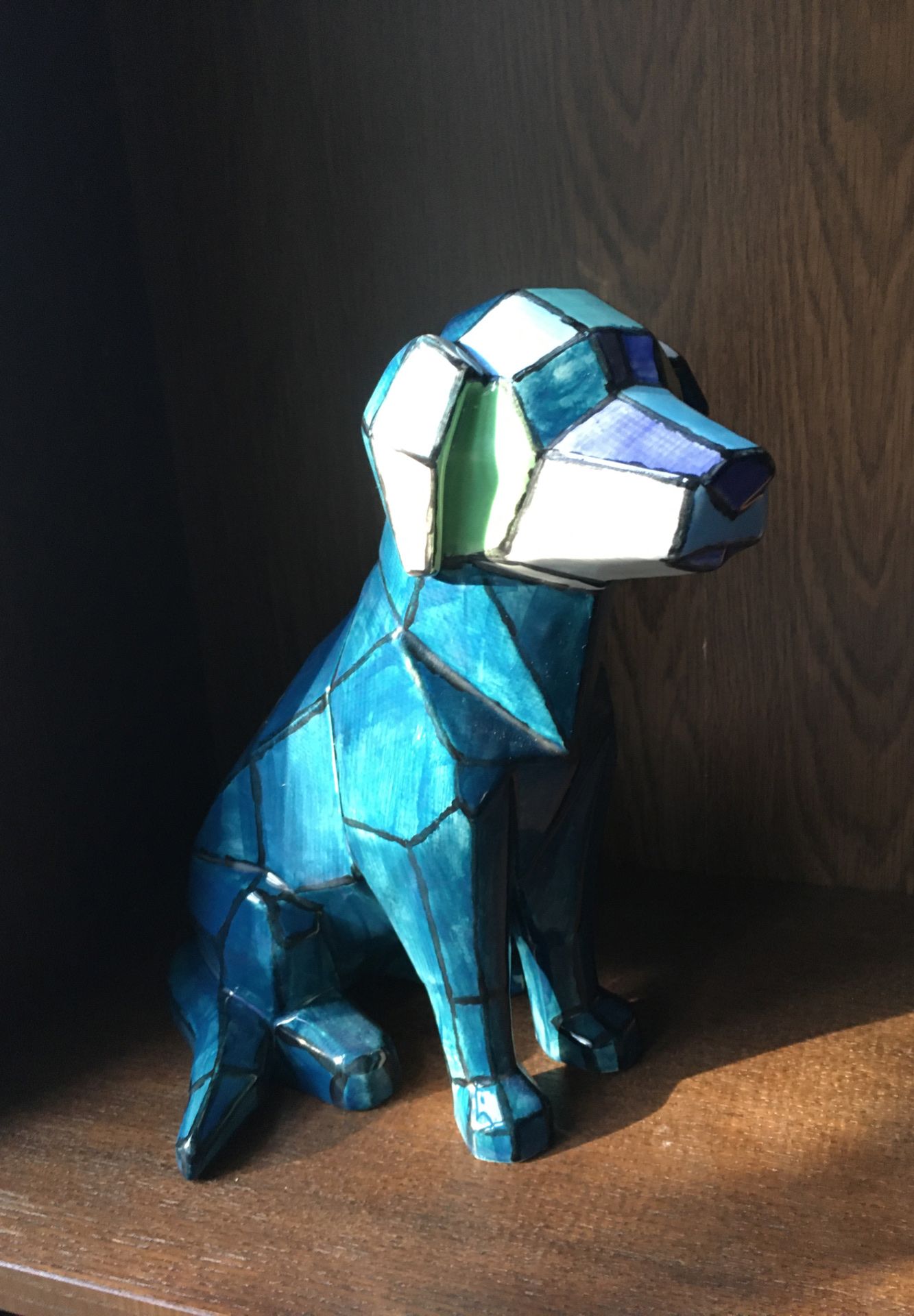 Dog sculpture