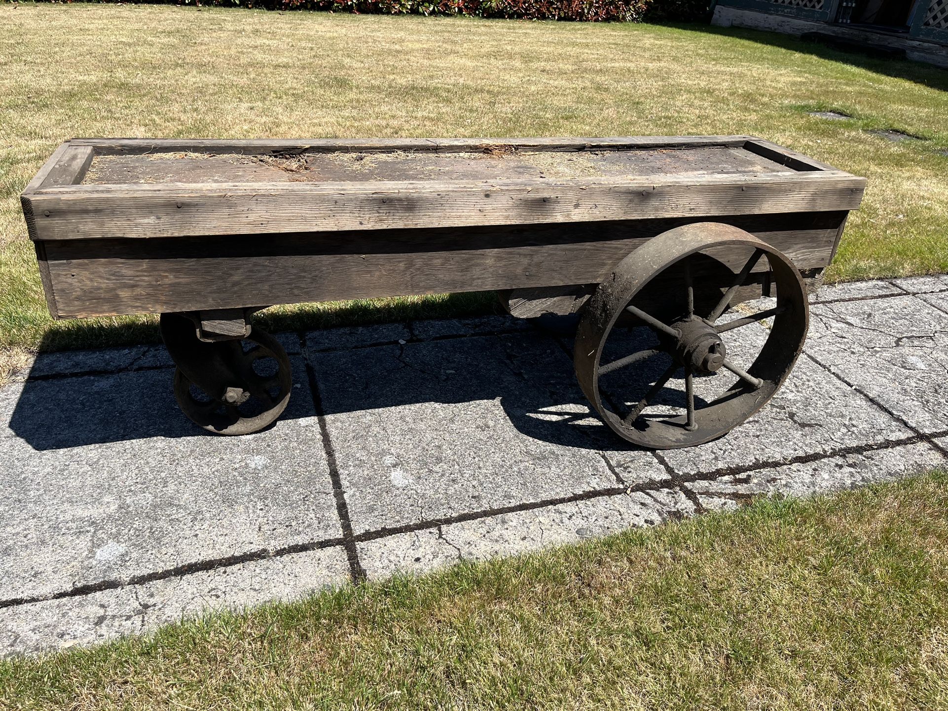 Antique Industrial Cart