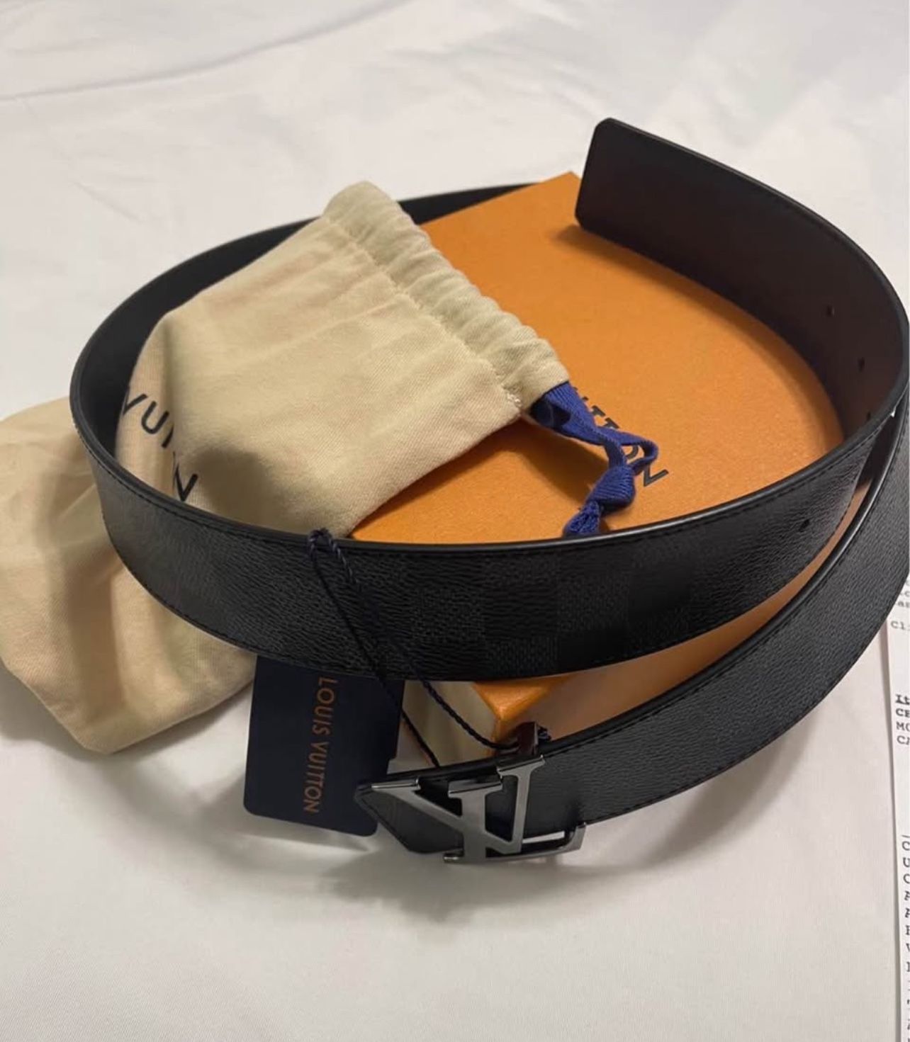 Louis Vuitton LV initiales Belt- Black