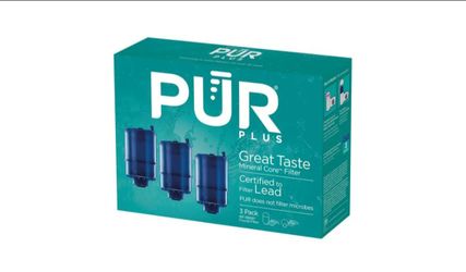 PUR Plus Faucet Water Filter Replacement 3-Pack