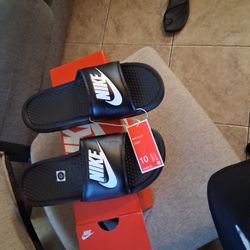 Size 10 Nike Slides $35