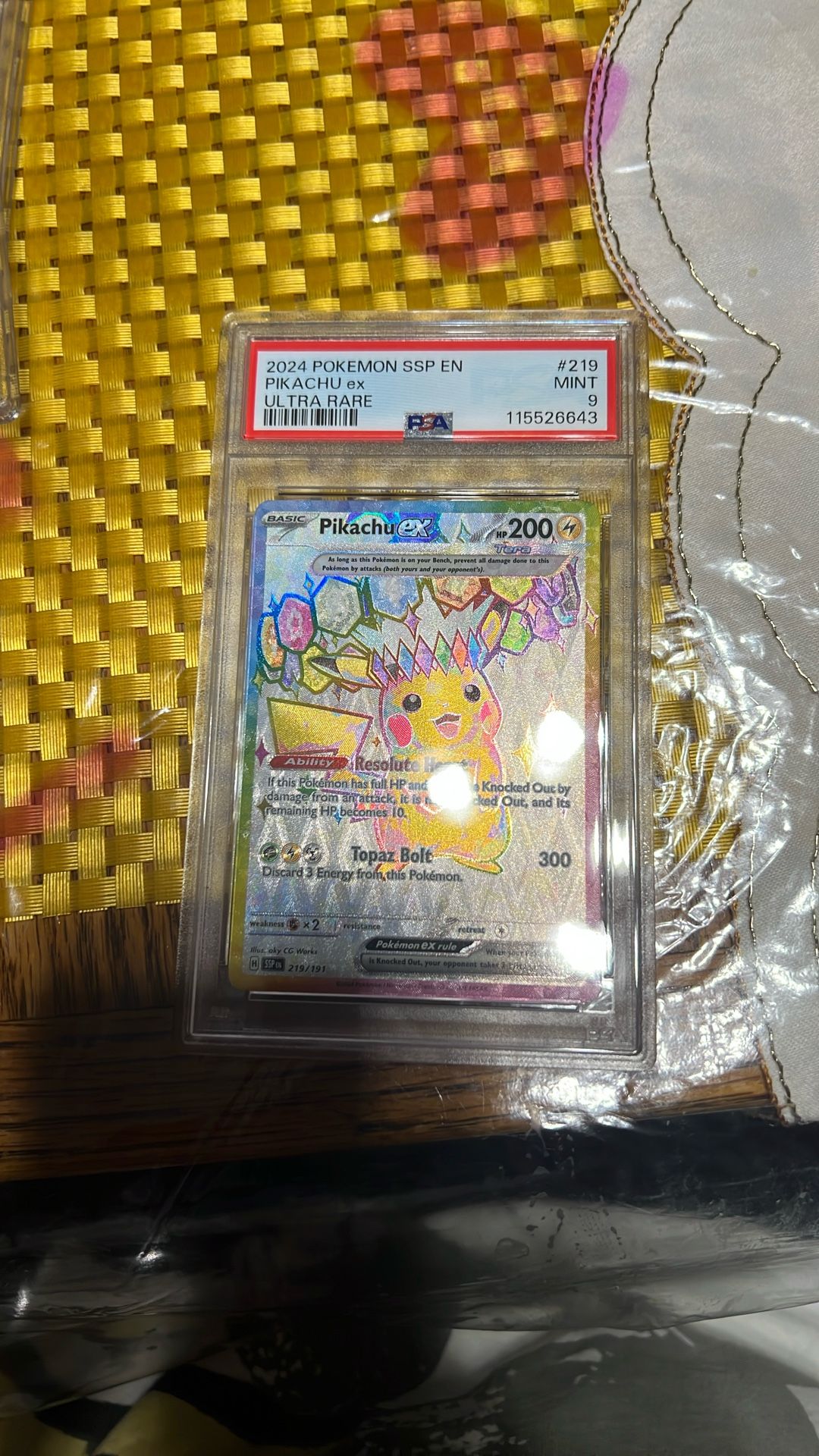 Pikachu 219/191