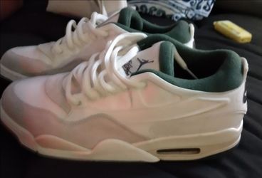 Nike Air Jordan 4 RM Light Cream White Midnight Green Nby FQ7939-105 sz 10.5 mens