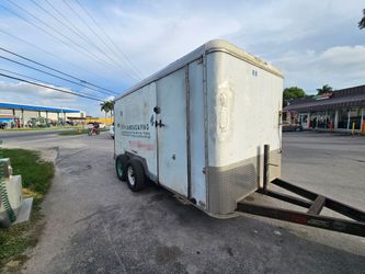 Used Trailer, 7x14 "2007" obviously used, and needs cosmetic work but still functional, Pulls Great NO Leaks Clean Documentation In Hand ✋️ READ Descr