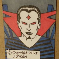 Mr. Sinister Sketch Card by JDyson