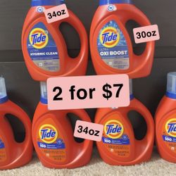 Tide Detergent 34oz 30oz