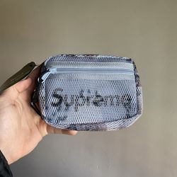 Supreme Small Shoulder Bag (SS20) Blue Chocolate Chip Camp 