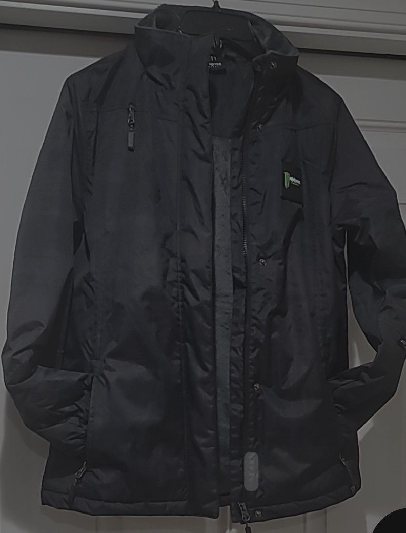 Monster Energy Parka Jacket Size Small 