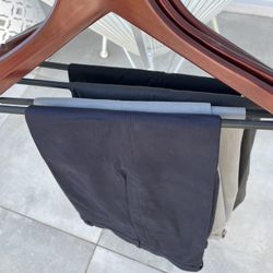 Express Photographer Dress Pants 30in x 30in Black, Navy Blue, Light Gray, Dark Grey, Black. 8 dollars each. All four for 35. Buy one or all.