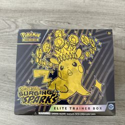 Pokemon Surging Sparks ETB New Sealed