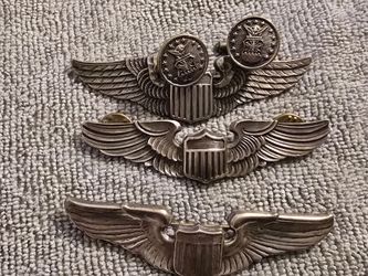WWII ww2 era airforce pilot wings