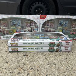 Pokemon 151 Blooming Waters Premium Collection Brand New Factory Sealed