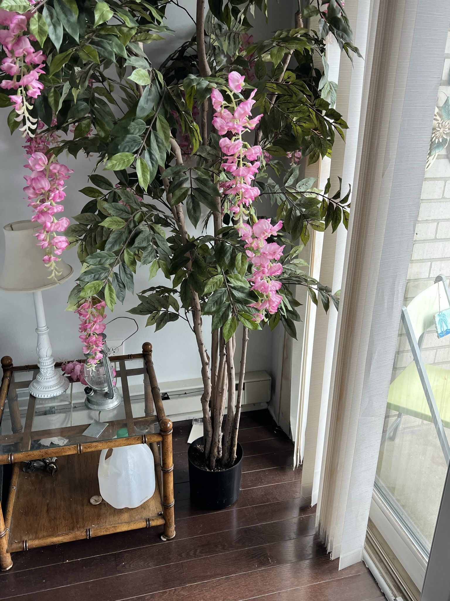Tree Flower Silk About 7 Feet Tall