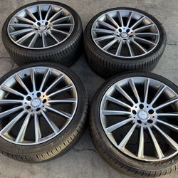 20” Mercedes S550 OEM Factory Wheels Tires S63 S580 Rims