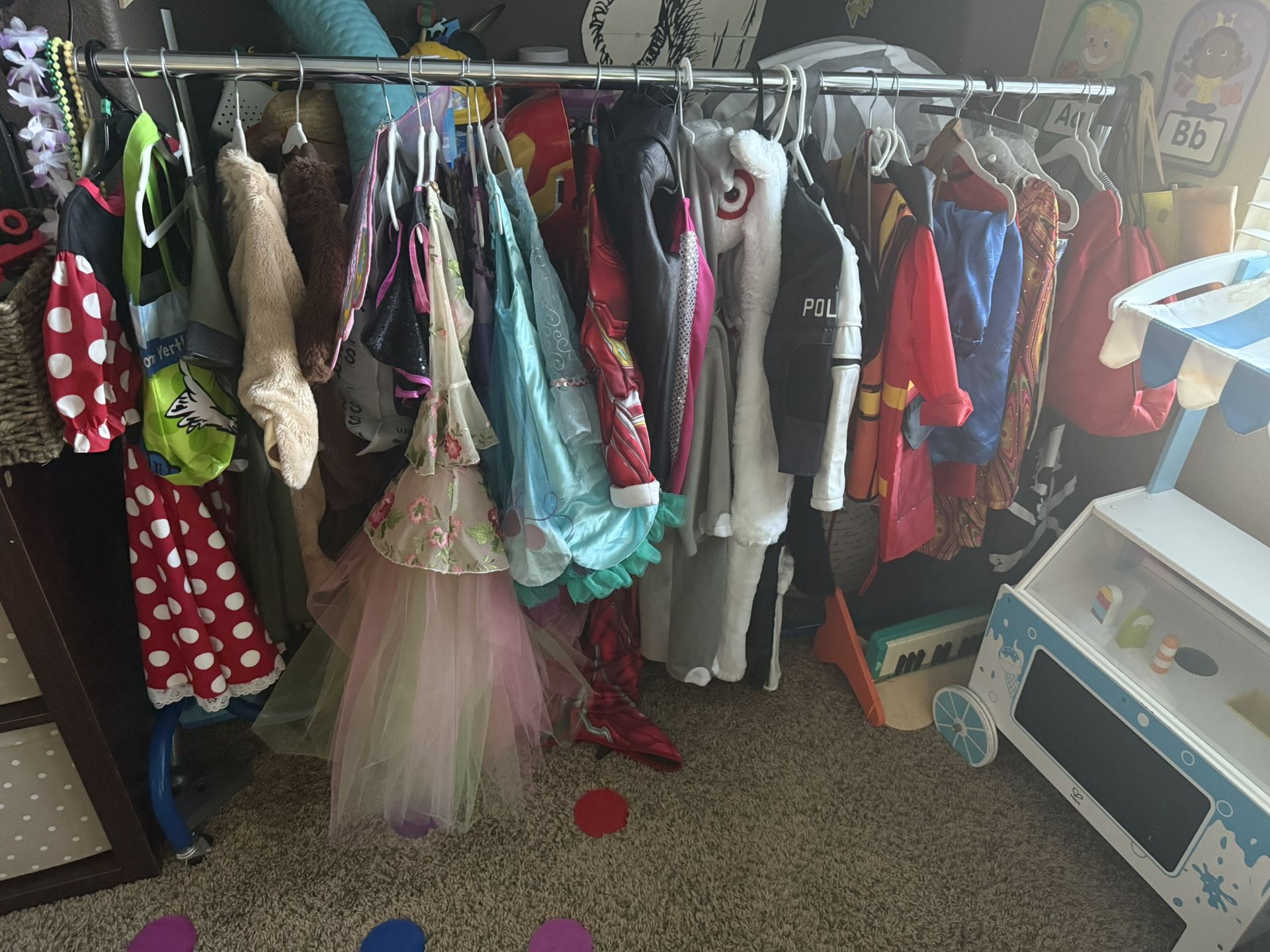 Costumes And Rack