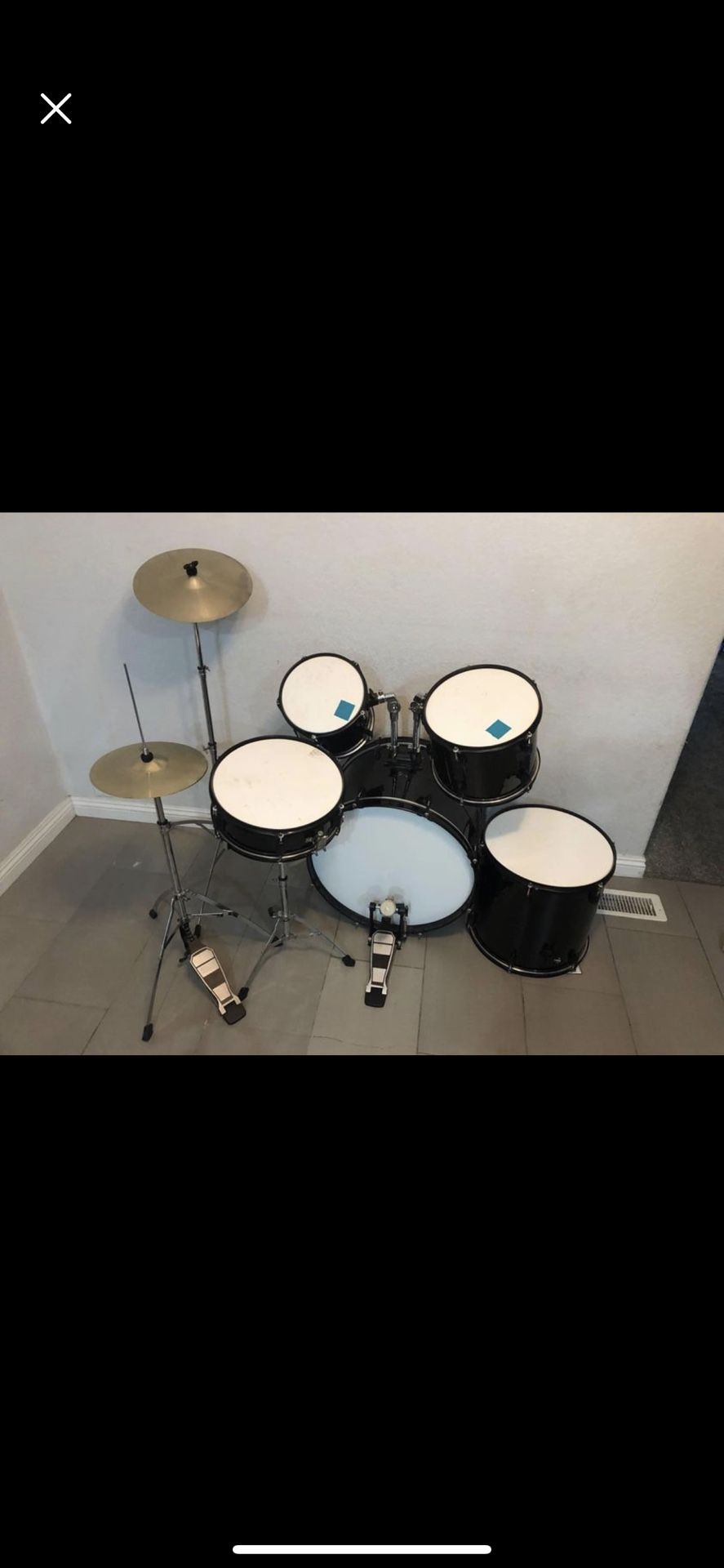 Full Drum Set Kit 11 Piece
