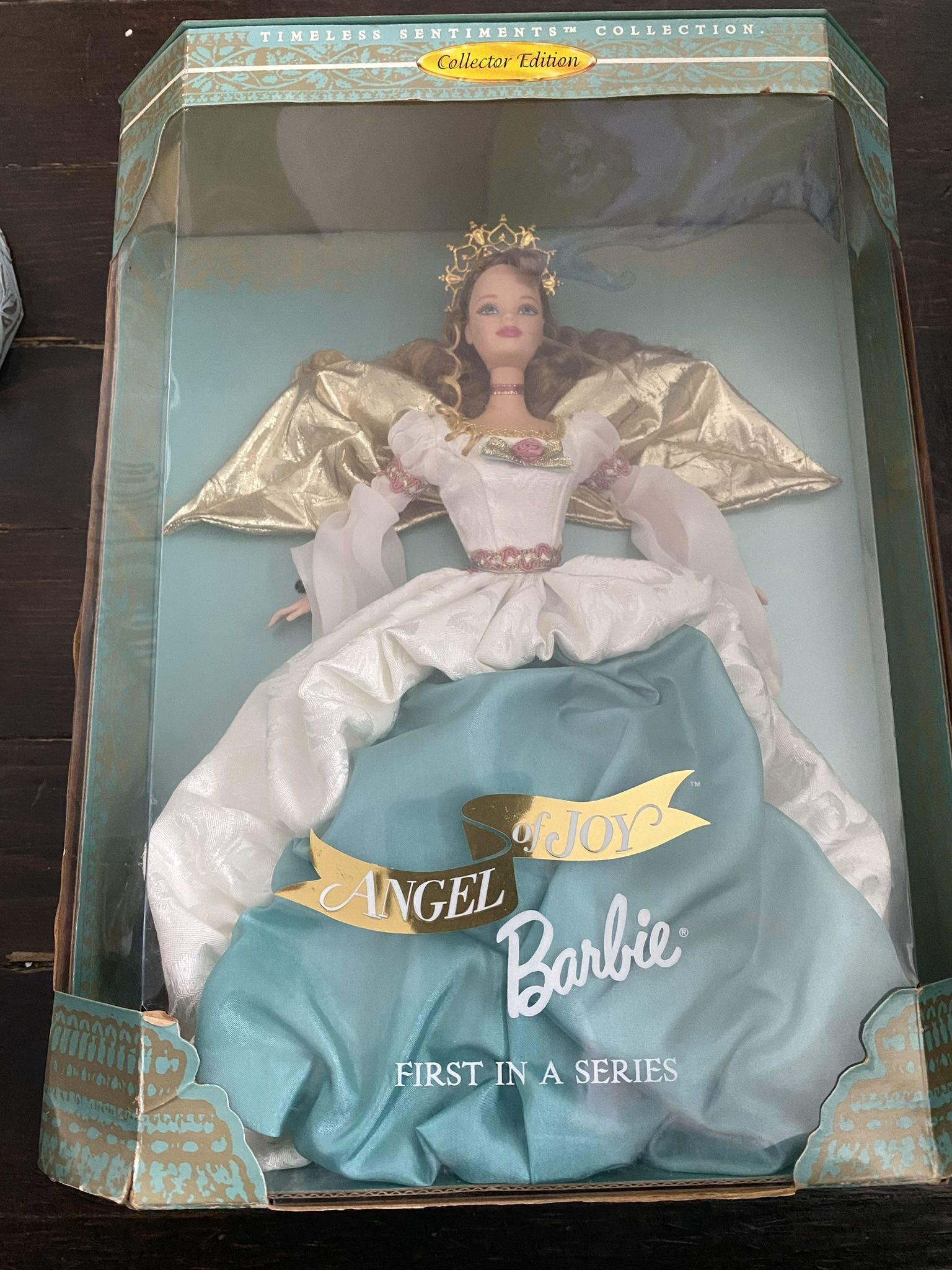 Angel Of Joy Barbie Doll 1st In Series Timeless Sentiments Collector Edition