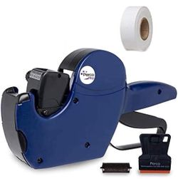 Perco Pro 2 Line Date Gun, Includes 16 Digits Date Gun Labeler