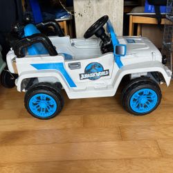 Jurassic World Ride On Jeep (Battery NOT Working)