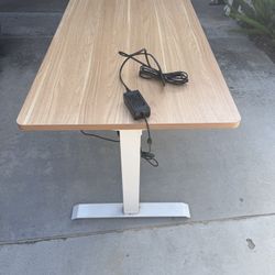 Desk- motorized adjustable height ergonomic