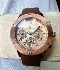 FOLLI FOLLIE ladiessee Chronograph  Watch 33mm Japan .