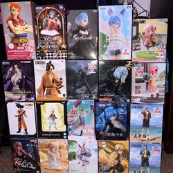 Tons Of Anime Figures