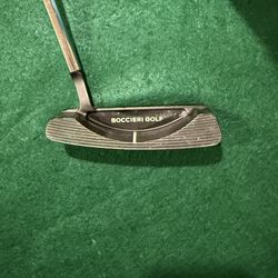 Boccieri K4 Mid-Weight Heavy RH Putter W/Maltby Jumbo Grip 34”