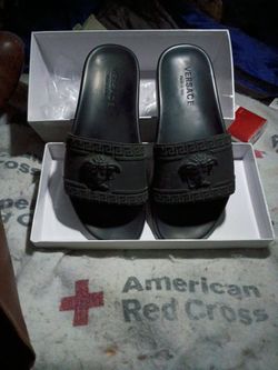 Men's Versace Mudusa Pool Slides