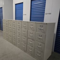 Letter Size Metal File Cabinet With Key $65 Each 
