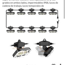 100ft LED String Lights for Construction