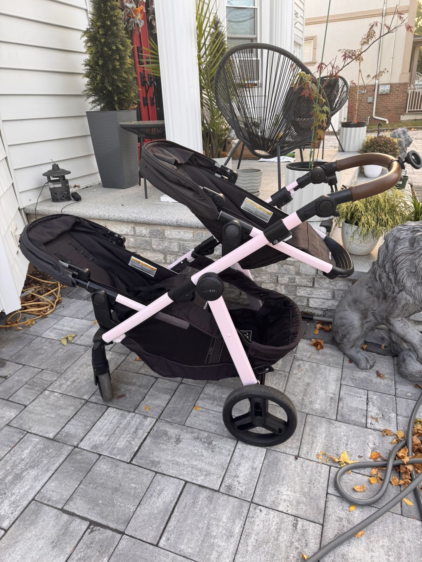 PINK Graco Modes Nest Riorden Double Stroller 