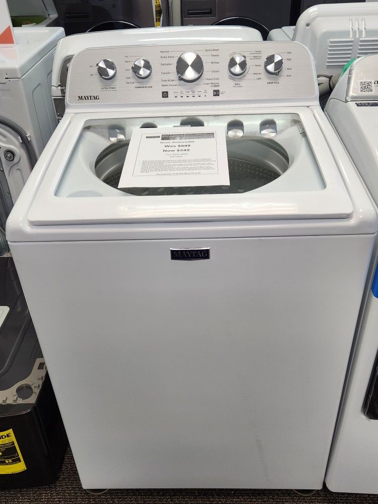 4.8 cu. ft. Top Load Washer in White with
Extra Power