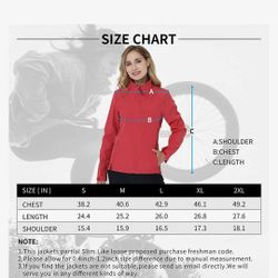 beroy Women Softshell-Jackets Cycling Windproof - Ladies Running Jacket Water Resistant Thermal Pockets Winter

