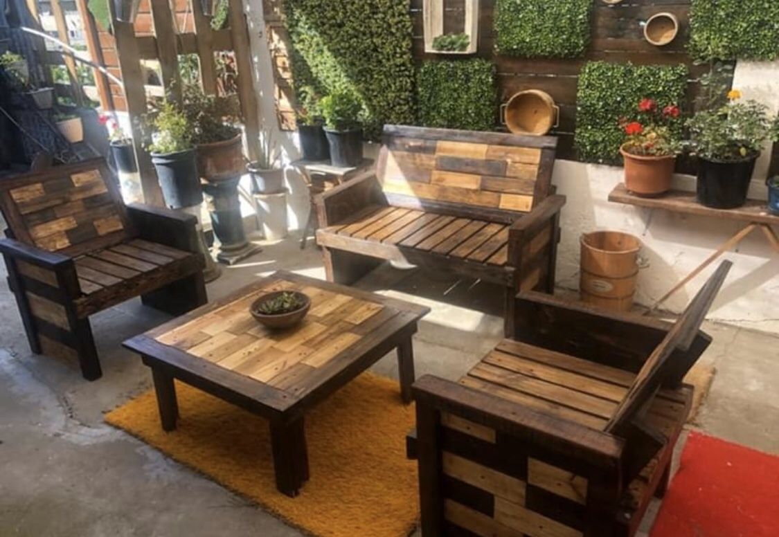 Rustic patio furniture