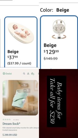 Baby items