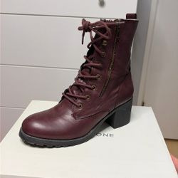 Burgundy Boots 