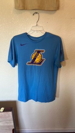 Nike lakers shirt baby blue size small