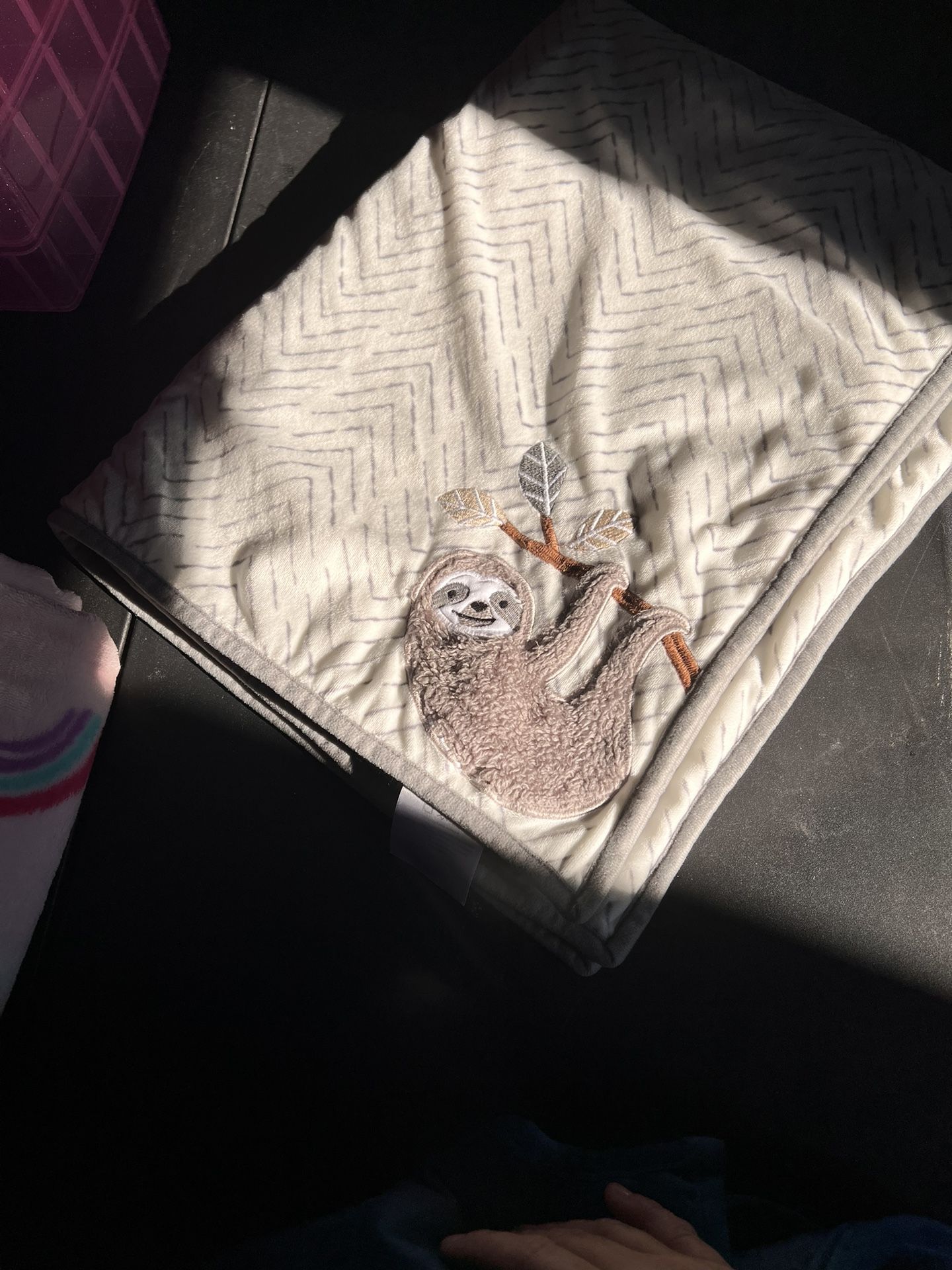 Sloth Baby Blanket