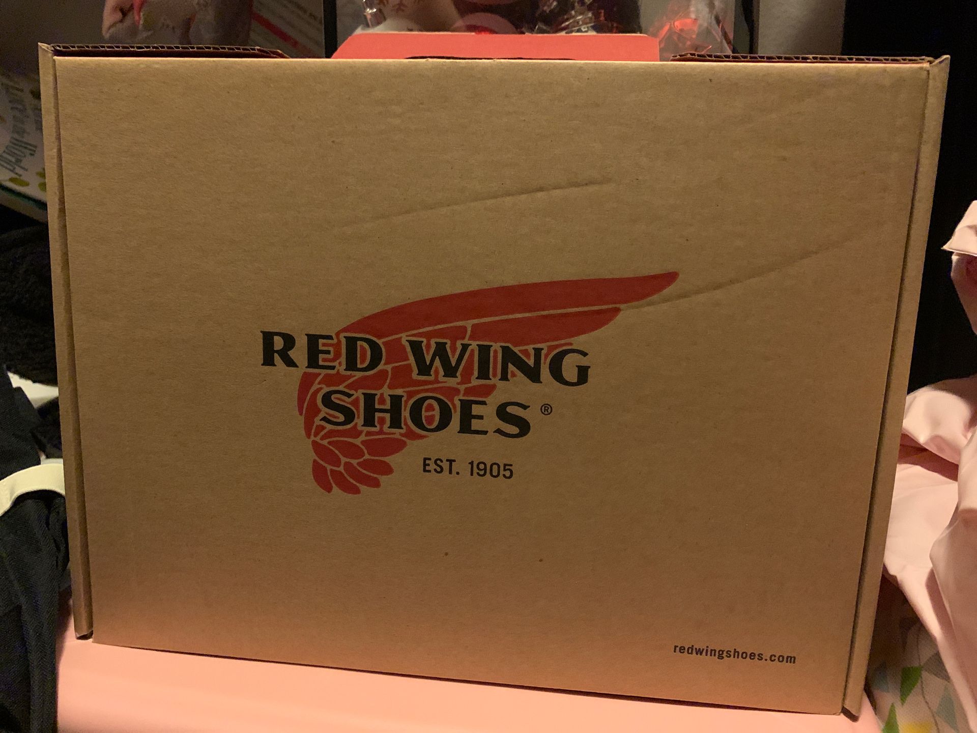 Brand New Red Wing All Black Steel Toe Work Boots