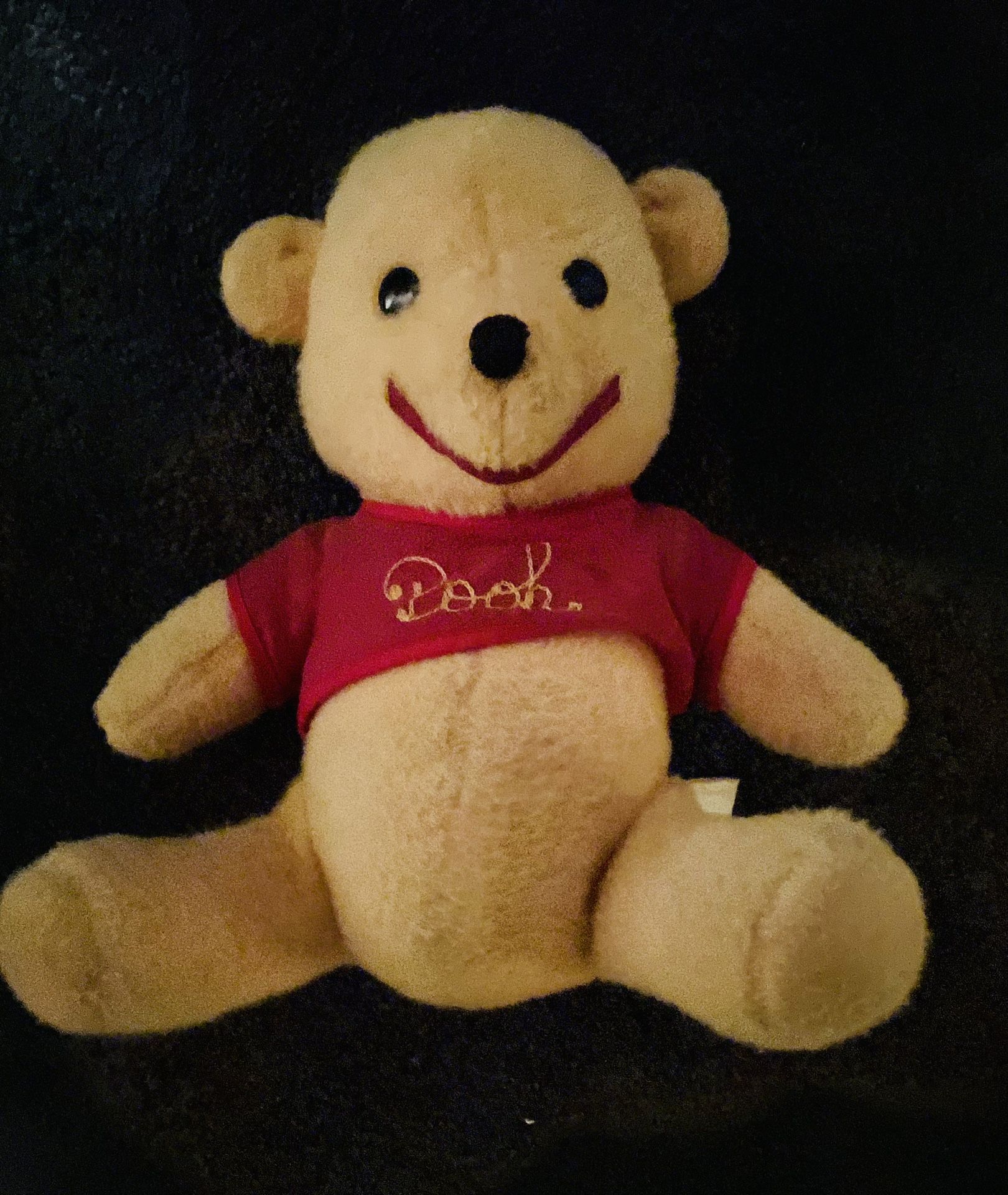 Vintage Winnie The Pooh Stuffed Toy By Fund