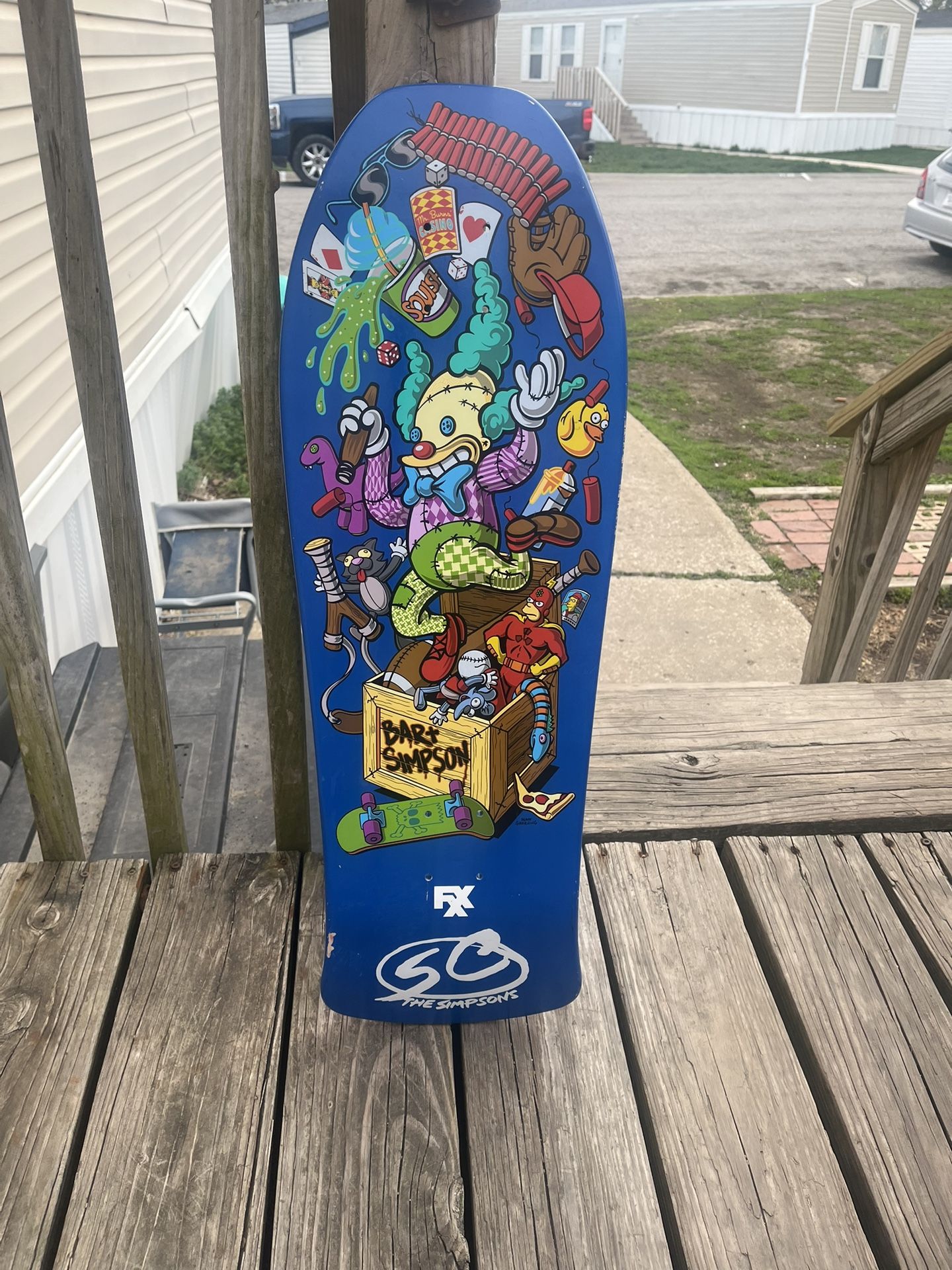 Santa Cruz The Simpsons Bart Simpson Toy Box Edition