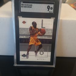 2002 UD GLASS KOBE BRYANT #34