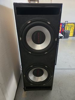 Orion dual subwoofers 12"