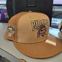 Pirates Hats 59/50 7 5/8 Fitted