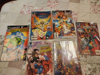 Marvel Comics What If...? Comic Book Lot Hulk Spider-Man Fantastic Four