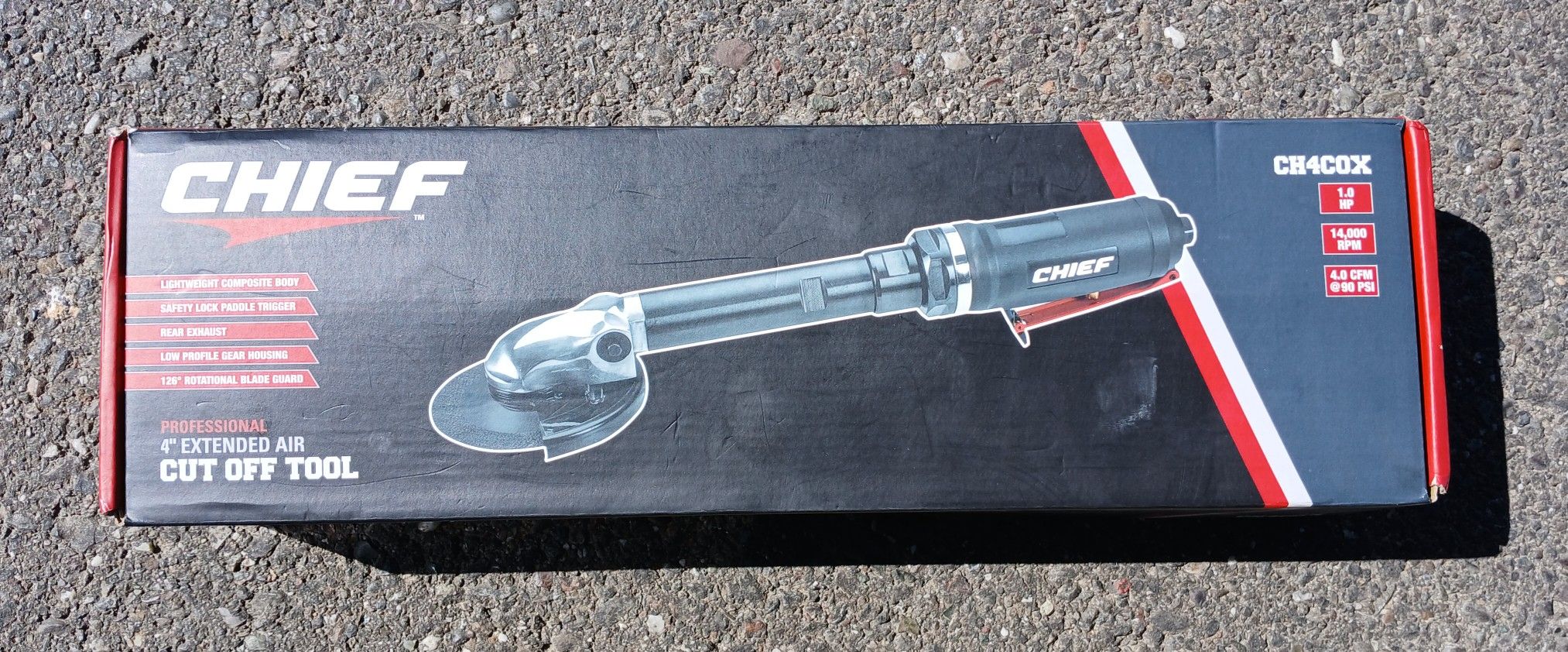 Chief Professional 4in Extended Air Cut Off Tool